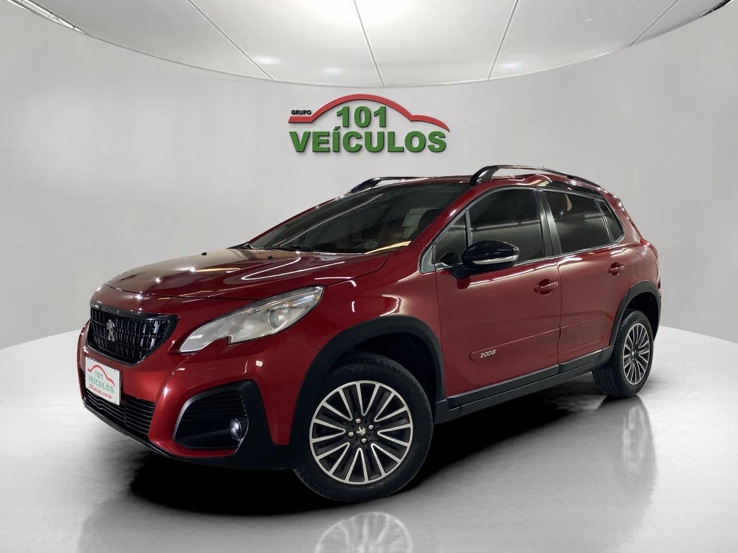 Peugeot 2008 Allure 1.6 Flex 16V 5p Mec. na cor Vermelho em São José / SC - 901238