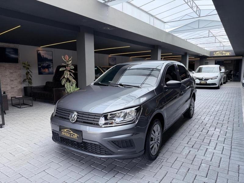 Volkswagen Voyage 1.0 Flex 12V 4p na cor Cinza em São José dos Pinhais / PR - 901387