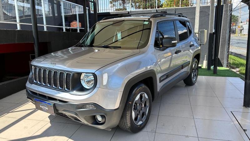 Jeep Renegade 1.8 4x2 Flex 16V Aut. na cor Cinza em Curitiba / PR - 901637