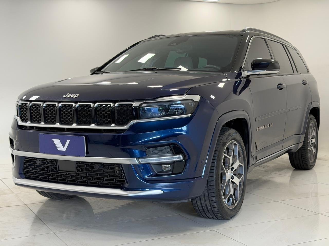 Jeep Commander Overland T270 1.3 TB Flex Aut. na cor Azul em Joinville / SC - 901836