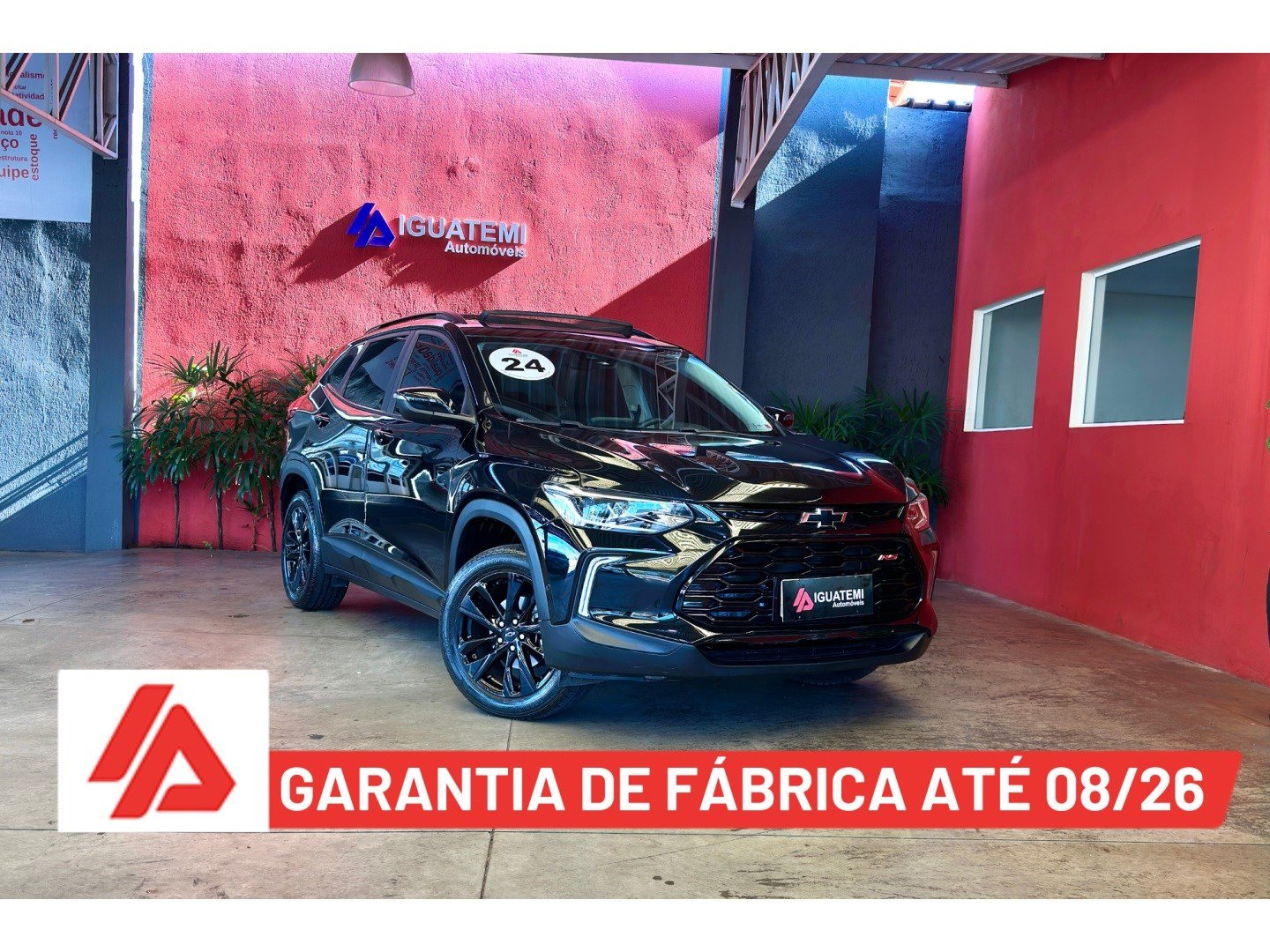 Chevrolet Tracker RS 1.2 Turbo 12V Flex Aut. na cor Preto em Campinas / SP - 902007