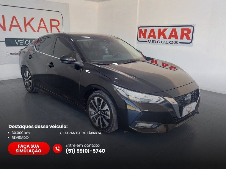 Nissan Sentra Advance 2.0 16V Aut. na cor Preto no Porto Alegre / RS - 902185