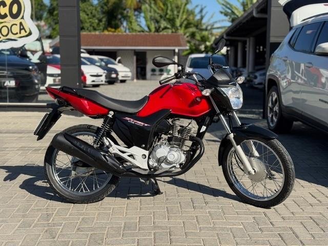 Honda CG 160 START  na cor Vermelho em Joinville / SC - 902221