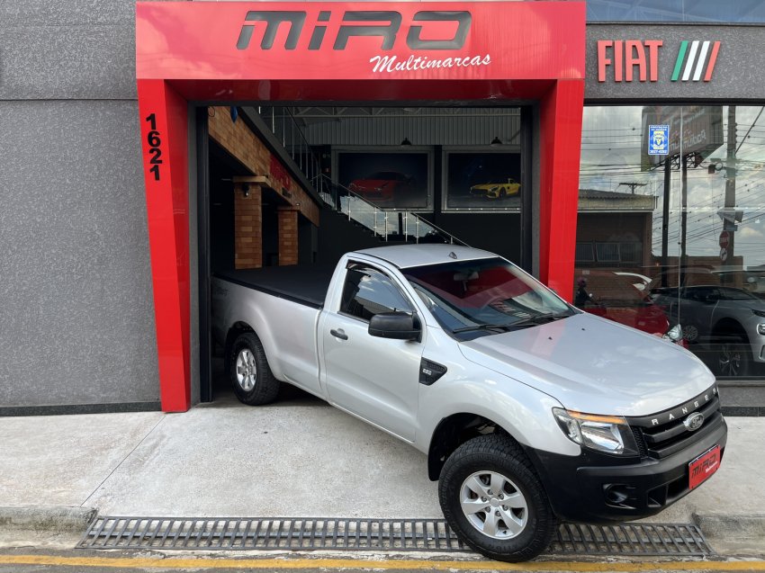 Ford Ranger XL 2.2 4x4 CS Diesel Mec. na cor Prata em Ponta Grossa / PR - 902226