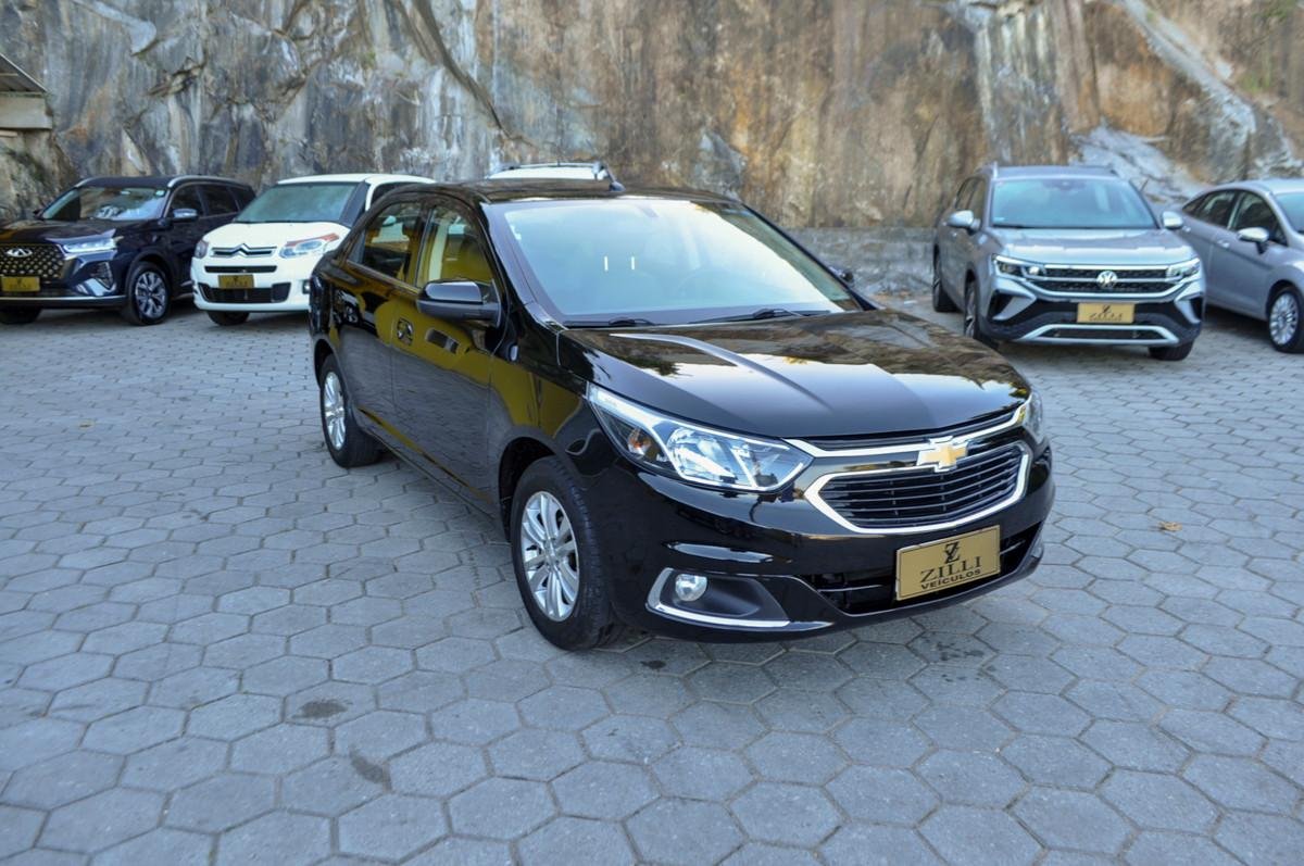 Chevrolet Cobalt LTZ 1.8 8V Econo.Flex 4p Aut. na cor Preto em Florianópolis / SC - 902234