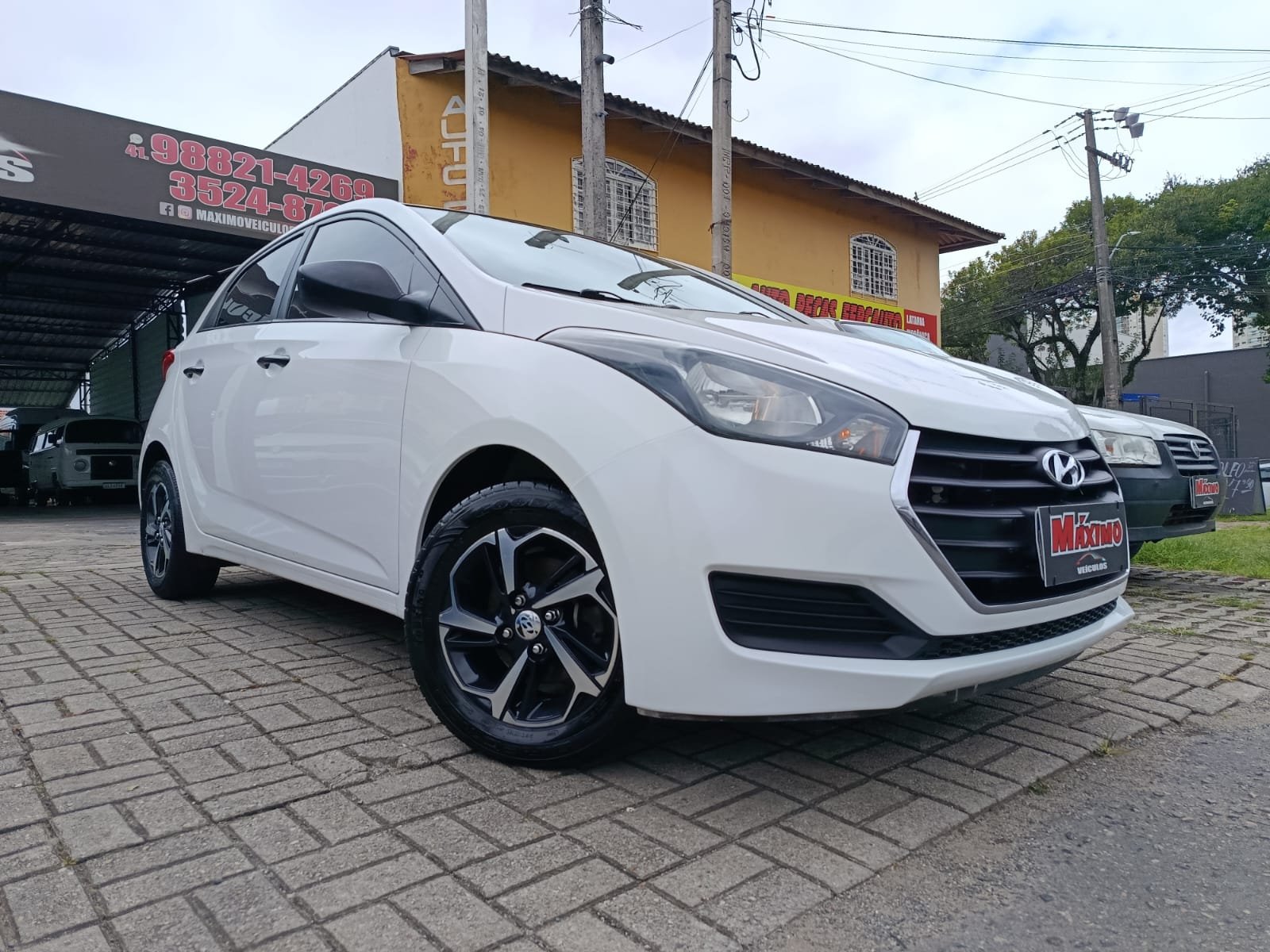 Hyundai HB20 Comf./C.Plus/C.Style 1.0 Flex 12V na cor Branco em Curitiba / PR - 902396