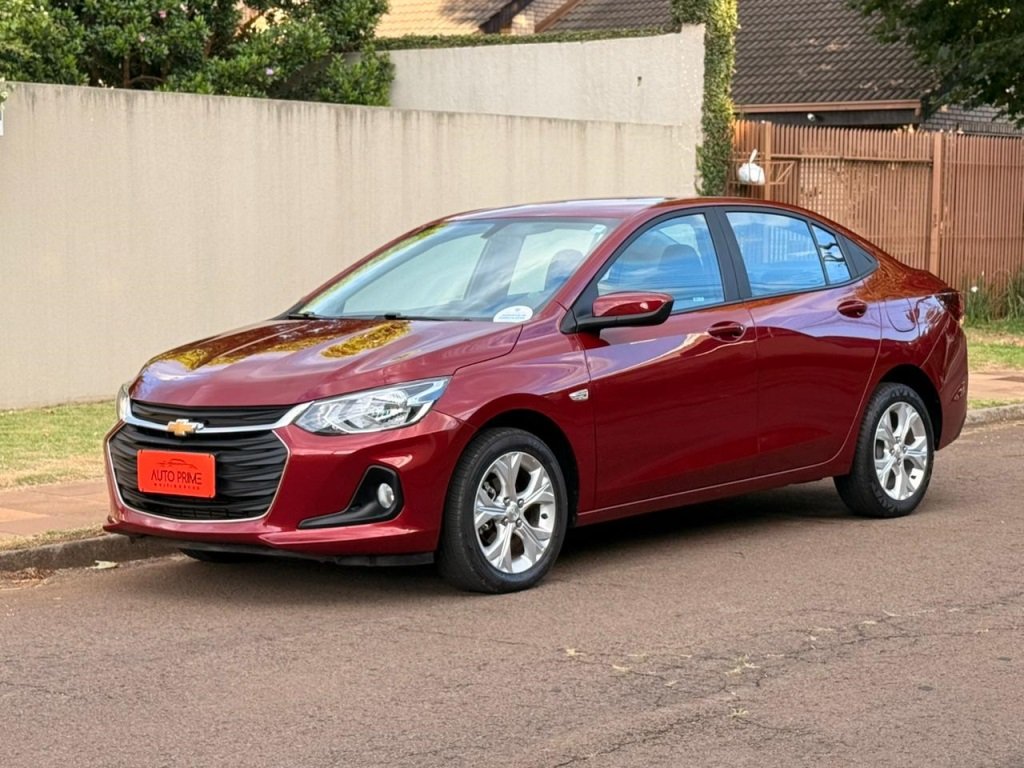 Chevrolet Onix HATCH LTZ 1.0 12V TB Flex 5p Aut. na cor Vermelho em Guarapuava / PR - 902406