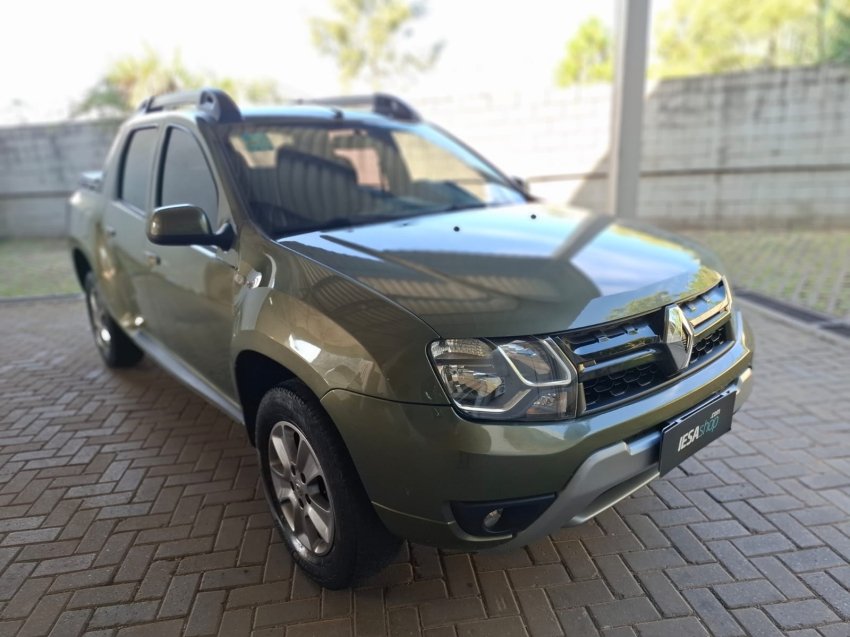 Renault Duster Oroch Dyna. 1.6 Flex 16V Mec. na cor Verde no Porto Alegre / RS - 902425
