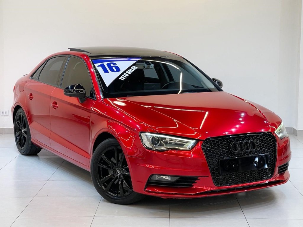 Audi A3 Sportback 1.8 16V TFSI S-tronic 5p na cor Preto em Colombo / PR - 902598