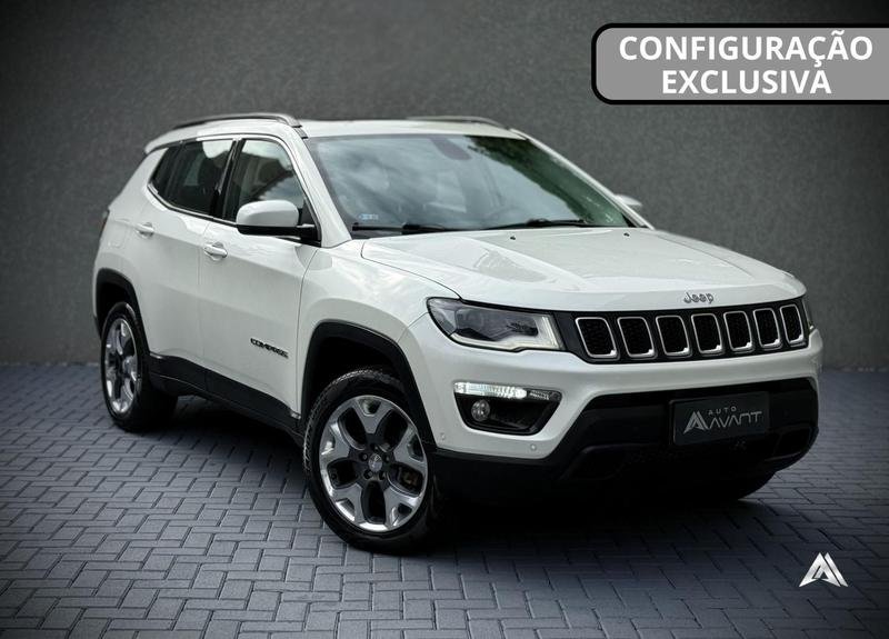 Jeep Compass LONGITUDE 2.0 4x4 Dies. 16V Aut. na cor Branco em Curitiba / PR - 902670