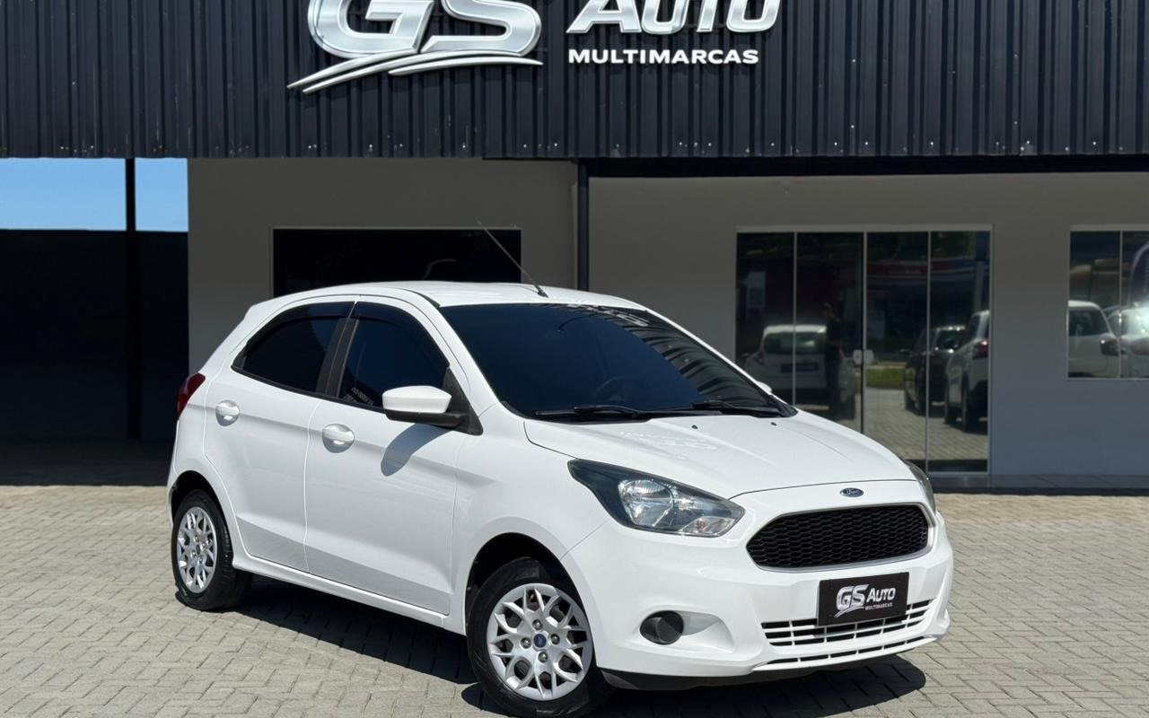 Ford Ka 1.0 SE/SE Plus TiVCT Flex 5p na cor Branco em Joinville / SC - 902825