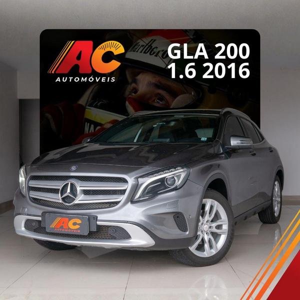 Mercedes-Benz GLA 200 Advance 1.6/1.6 TB 16V Flex Aut. na cor Cinza em Curitiba / PR - 902866