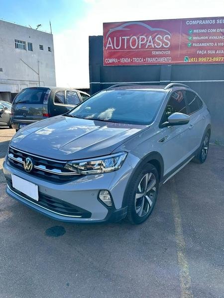 Volkswagen Nivus Highline 1.0 200 TSI Flex Aut. na cor Cinza em Curitiba / PR - 902883