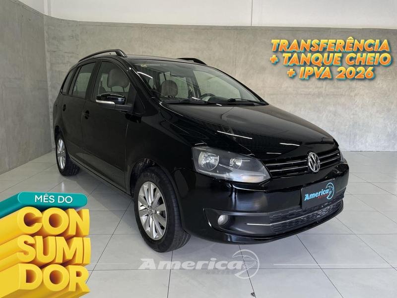 Volkswagen SpaceFox 1.6/ 1.6 Trend Total Flex 8V 5p na cor Preto em Curitiba / PR - 902889