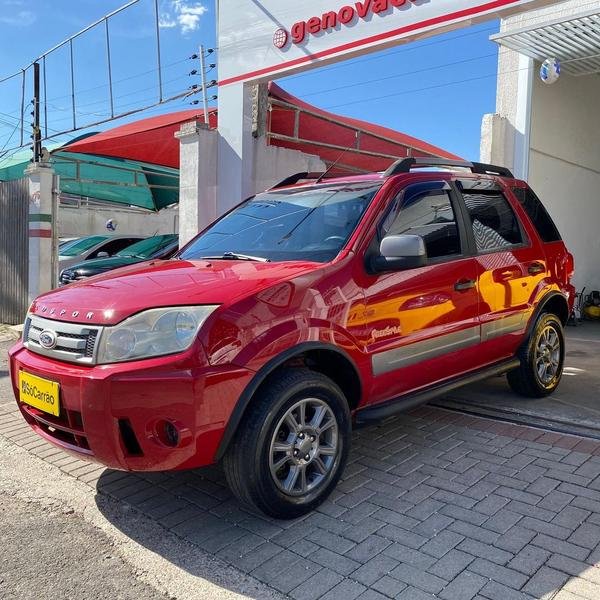 Ford EcoSport FREESTYLE 1.6 16V Flex 5p na cor Vermelho em Curitiba / PR - 903190