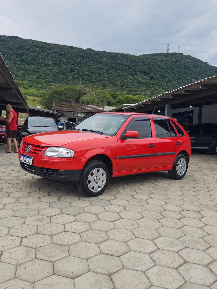 Volkswagen Gol (novo) 1.0 Mi Total Flex 8V 2p na cor Vermelho no Osório / RS - 903247