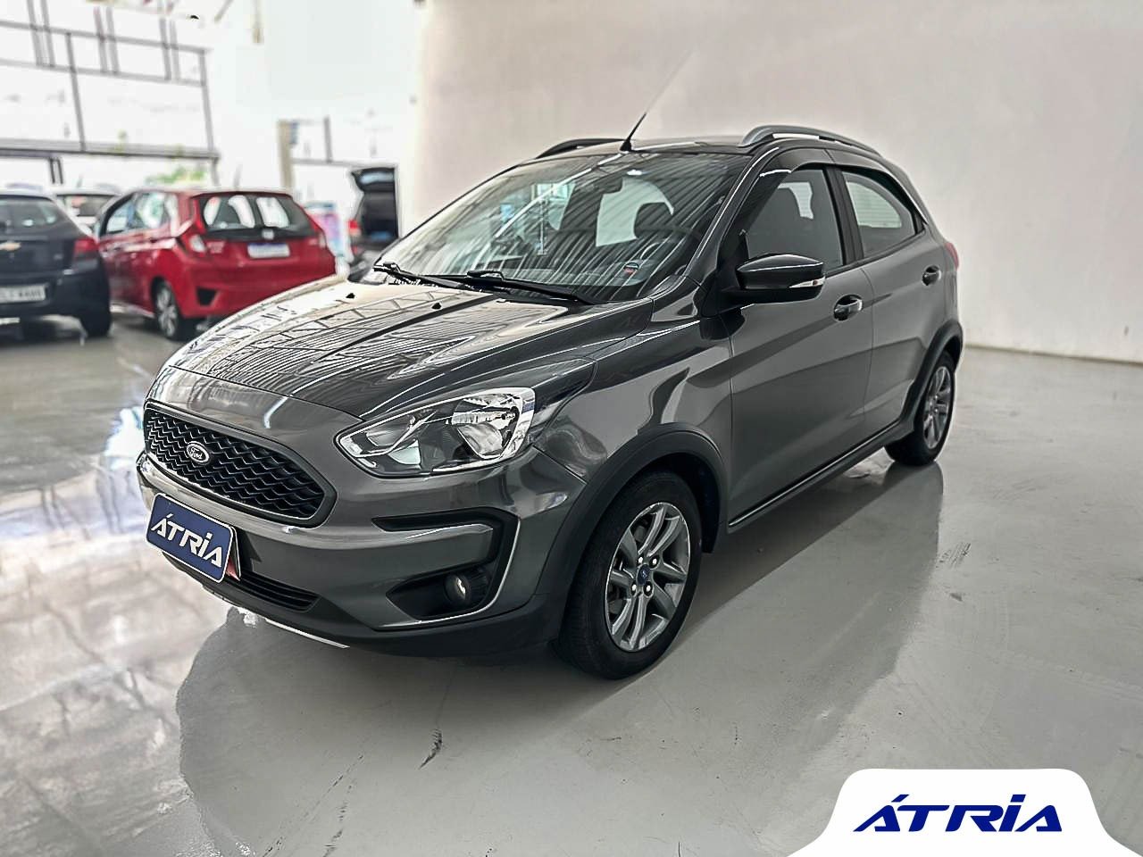 Ford Ka 1.5 FreeStyle 12V Flex 5p Aut. na cor Cinza em Campinas / SP - 903351