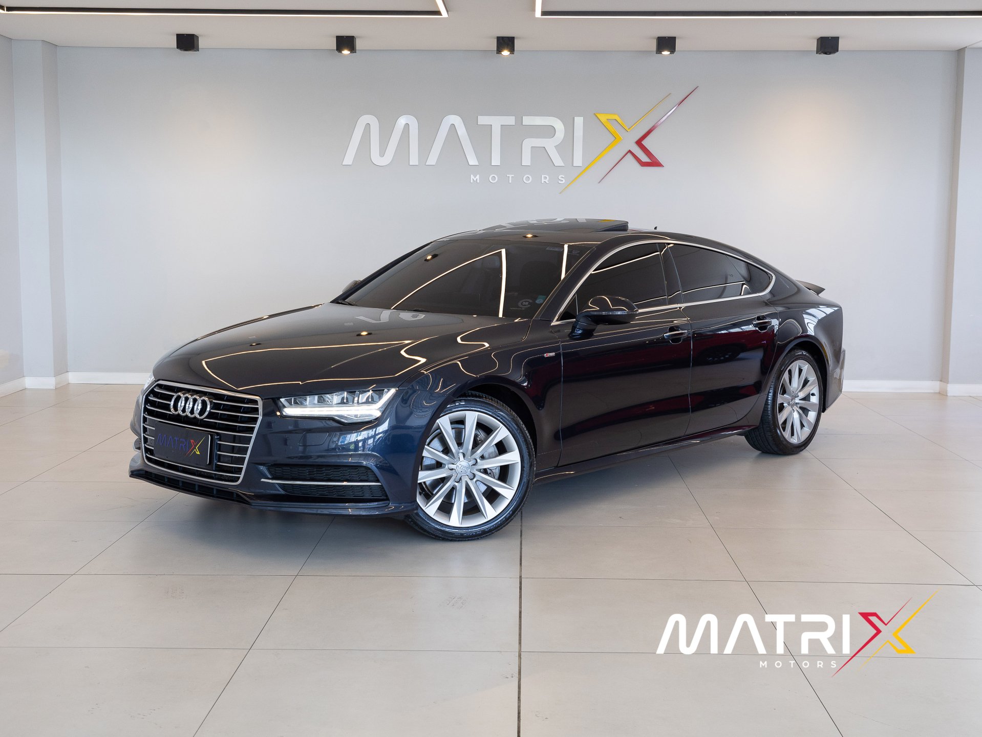 Audi A7 Sportback 2.0 TFSI S Tronic na cor Azul em São José / SC - 903476