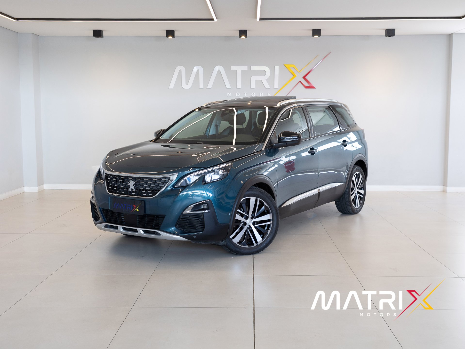 Peugeot 5008 Griffe Pack 1.6 Turbo 16V 5p Aut. na cor Azul em São José / SC - 903574