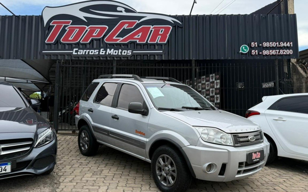 Ford EcoSport XLT FREESTYLE 1.6 Flex 8V 5p na cor Prata no Alvorada / RS - 904233