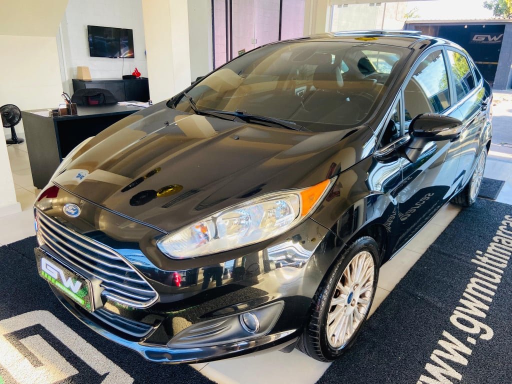 Ford Fiesta Sed. TI./TI.Plus1.6 16V Flex Aut. na cor Preto em Curitiba / PR - 904273