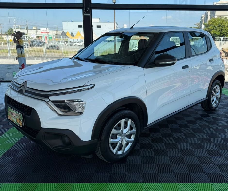 Citroën C3 Live 1.0 Flex 6V 5p Mec. na cor Branco em Criciúma / SC - 904365
