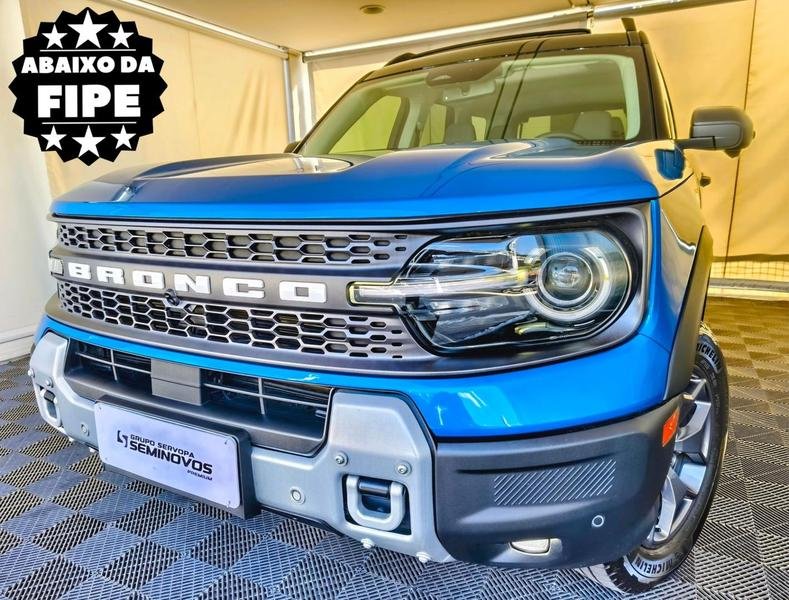 Ford Bronco Sport Badlands 2.0L TB 4WD Aut. na cor Azul em Curitiba / PR - 904566