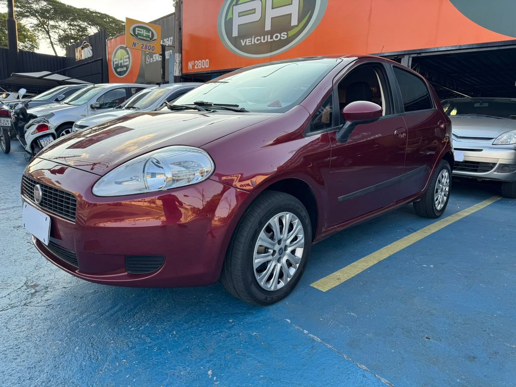 Fiat Punto ELX 1.4 Fire Flex 8V 5p na cor Vermelho em Campinas / SP - 904636
