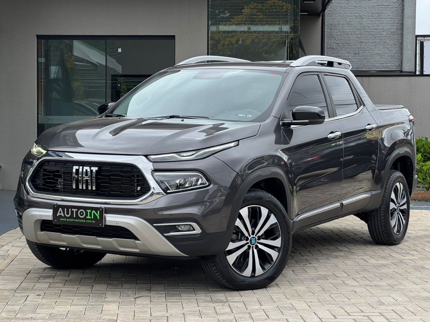 Fiat Toro Volcano 1.3 T270 4x2 Flex Aut. na cor Cinza em Ponta Grossa / PR - 904709