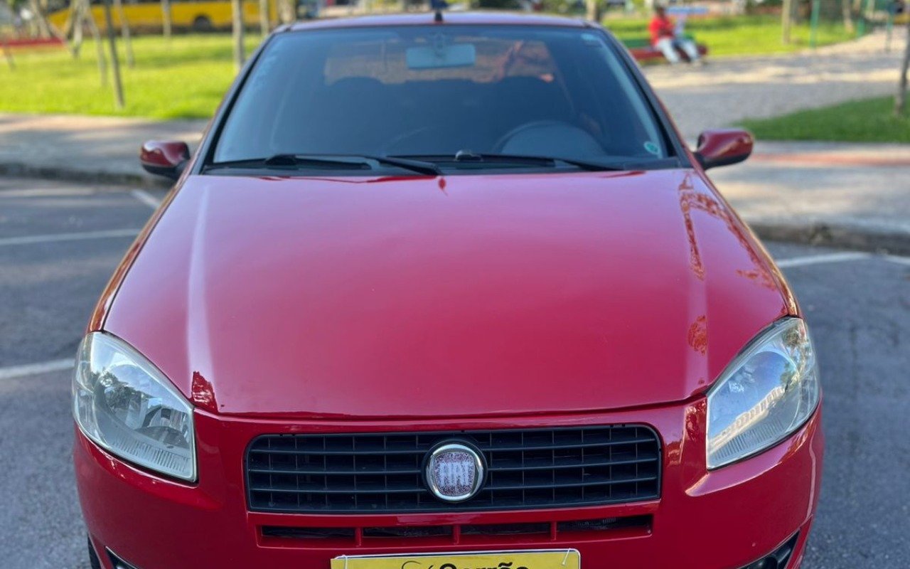 Fiat Siena EL 1.0 mpi Fire Flex 8V 4p na cor Vermelho em Joinville / SC - 904815