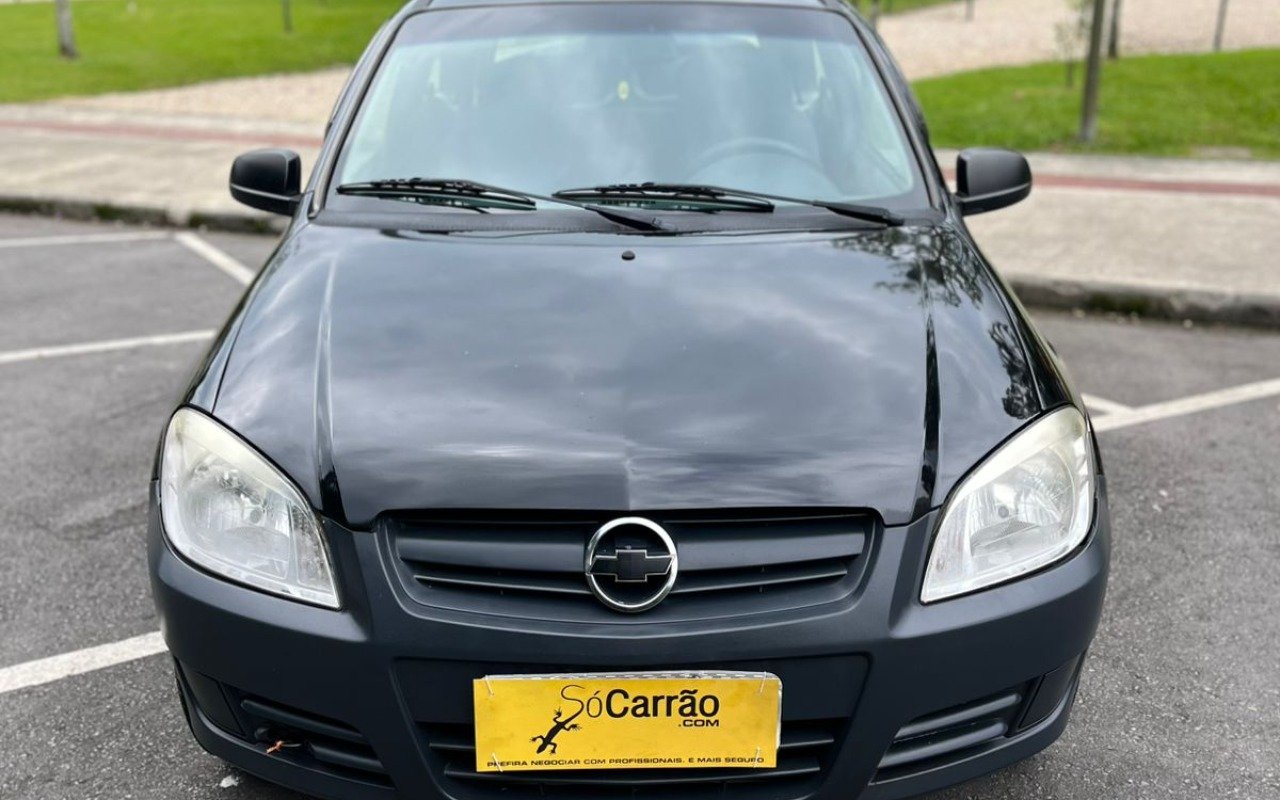 Chevrolet Celta Life/ LS 1.0 MPFI 8V FlexPower 5p na cor Preto em Joinville / SC - 904878