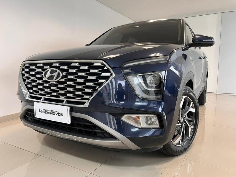 Hyundai Creta Platinum 1.0 TB 12V Flex Aut. na cor Azul em Curitiba / PR - 905046