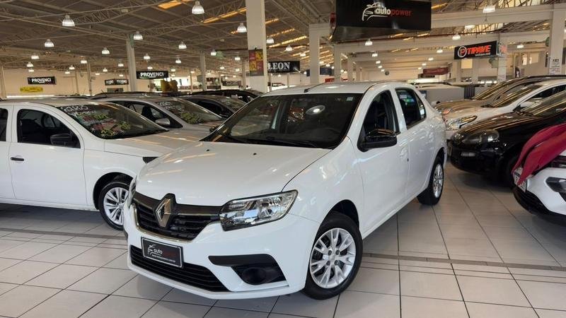 Renault Logan Zen Flex 1.0 12V 4p Mec. na cor Branco em Curitiba / PR - 905087