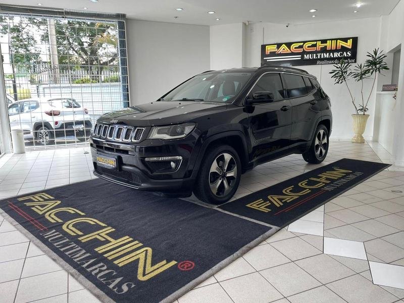 Jeep Compass LONGITUDE 2.0 4x2 Flex 16V Aut. na cor Preto em Curitiba / PR - 905147