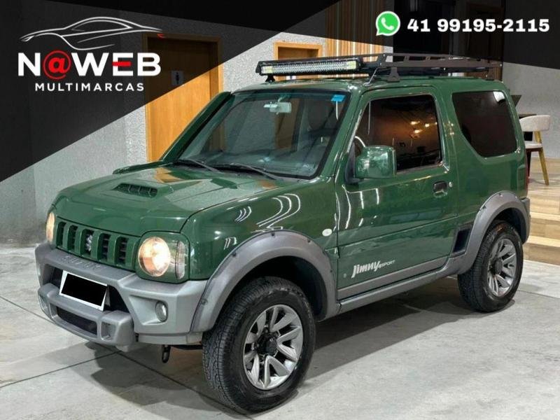Suzuki Jimny Wide/ Jimny/4ALL 1.3 16V na cor Verde em Curitiba / PR - 905306