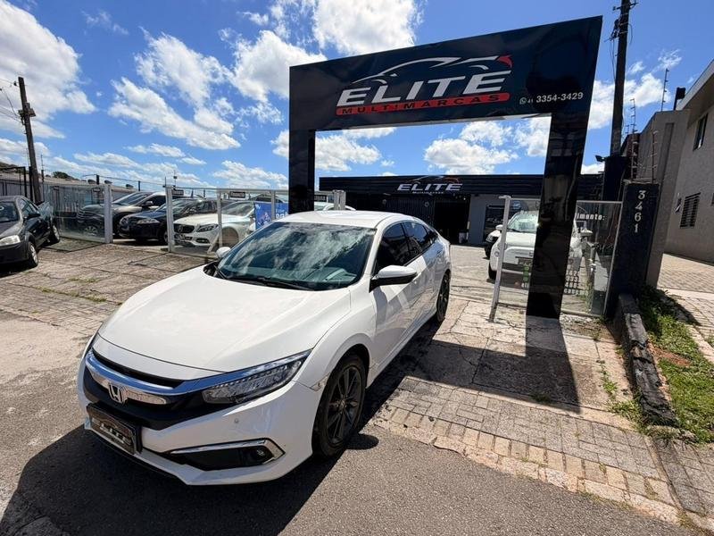 Honda Civic Sedan EXL 2.0 Flex 16V Aut.4p na cor Branco em Curitiba / PR - 9056