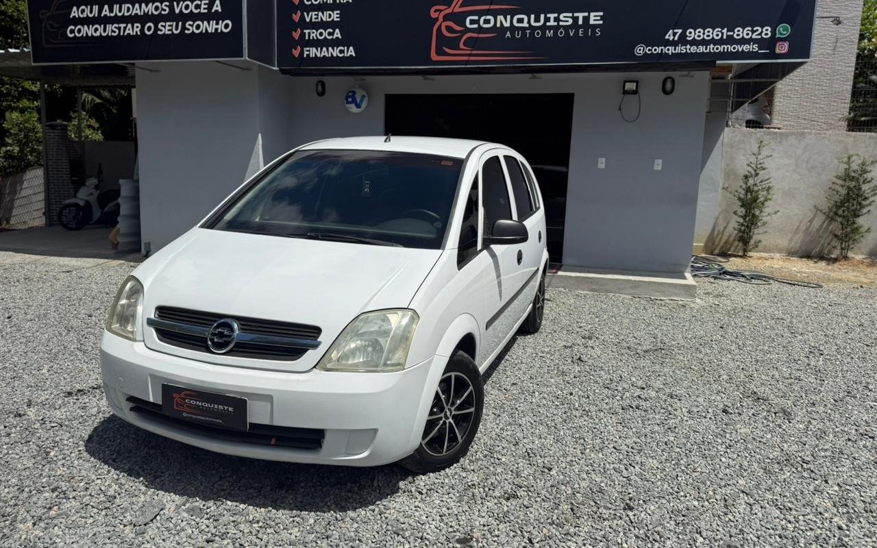 Chevrolet Meriva Joy 1.8 MPFI 8V FlexPower na cor Branco em Joinville / SC - 905709