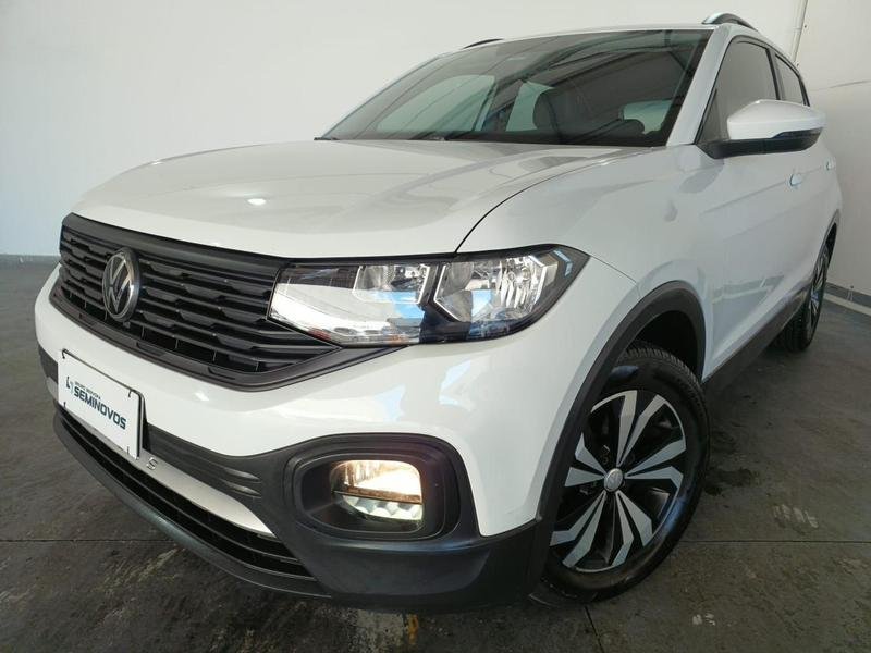 Volkswagen T-Cross Sense 200 TSI 1.0 Flex 5p Aut. na cor Branco em Paranaguá / PR - 905717