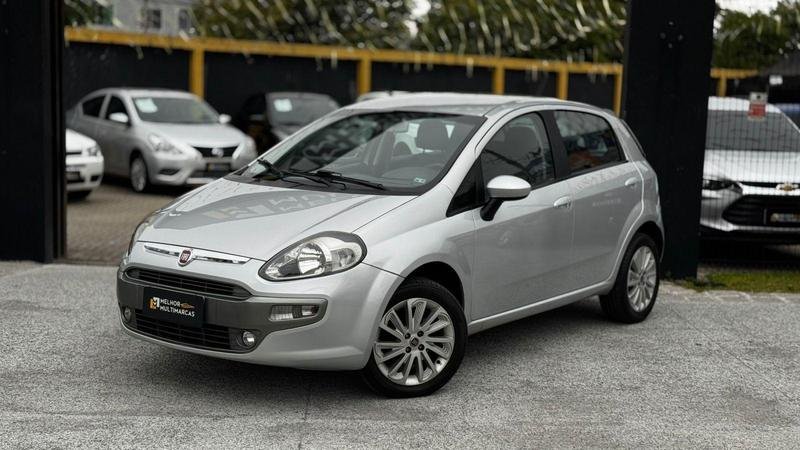 Fiat Punto ESSENCE 1.6 Flex 16V 5p na cor Prata em Curitiba / PR - 905766