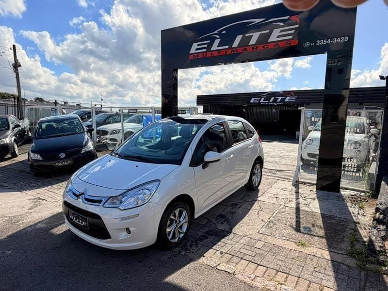 Citroën C3 Tendance 1.6 VTi Flex Start 16V Aut. na cor Branco em Curitiba / PR - 9058