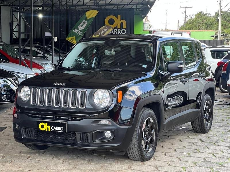 Jeep Renegade Sport 1.8 4x2 Flex 16V Aut. na cor Preto em Curitiba / PR - 905876