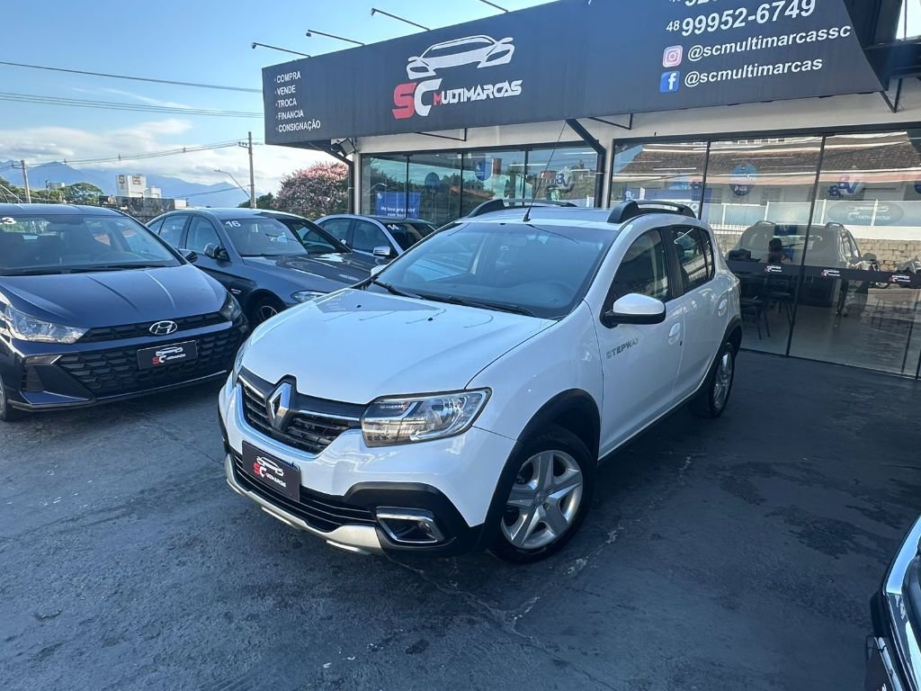 Renault Sandero STEPWAY Hi-Power 1.6 8V 5p na cor Branco em Florianópolis / SC - 905920