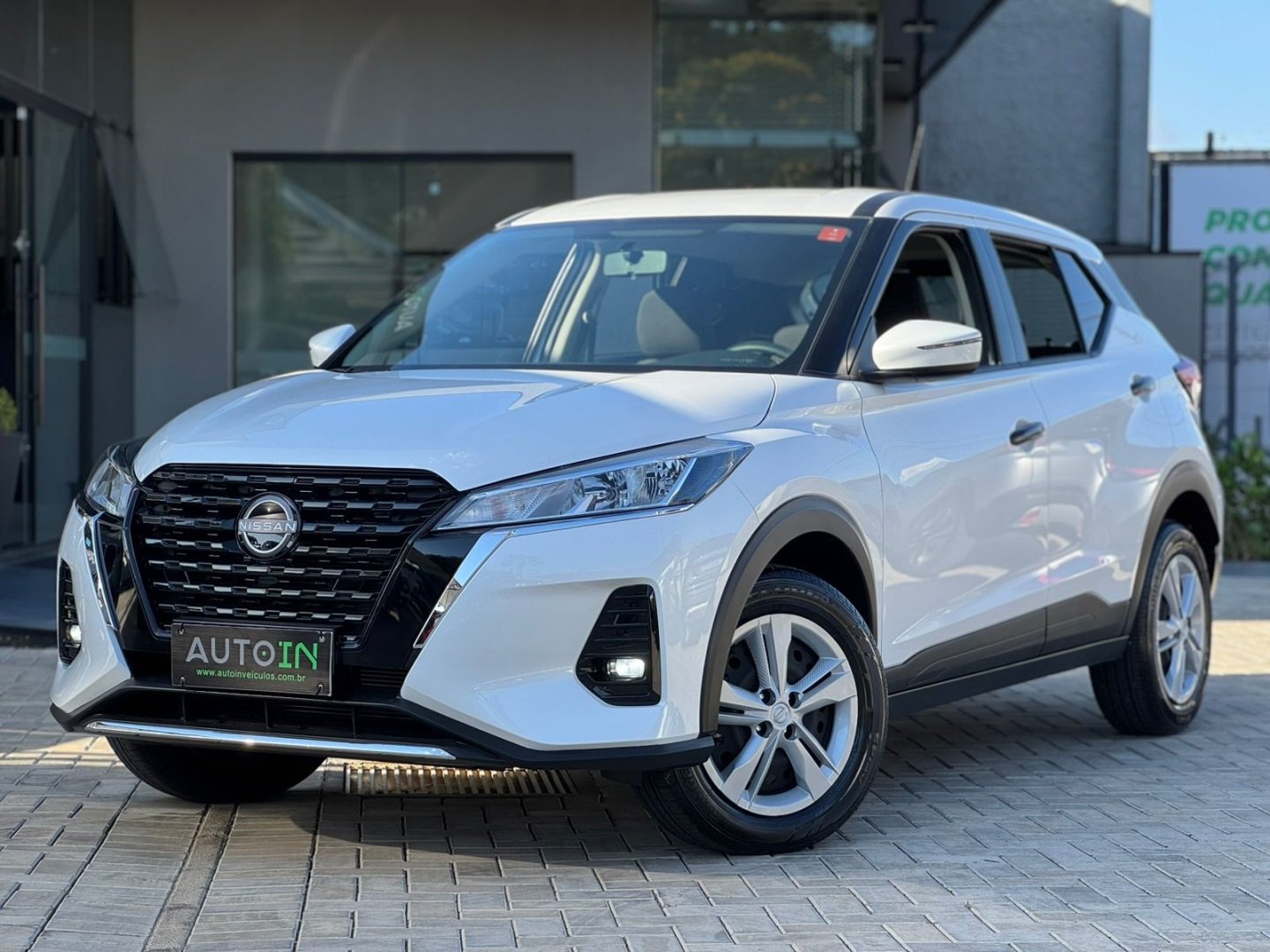 Nissan KICKS Active 1.6 16V Flex Aut. na cor Branco em Ponta Grossa / PR - 905929