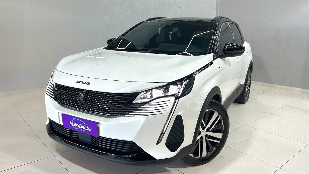 Peugeot 3008 Griffe Pack 1.6 Turbo 16V 5p Aut. na cor Branco em Florianópolis / SC - 906086