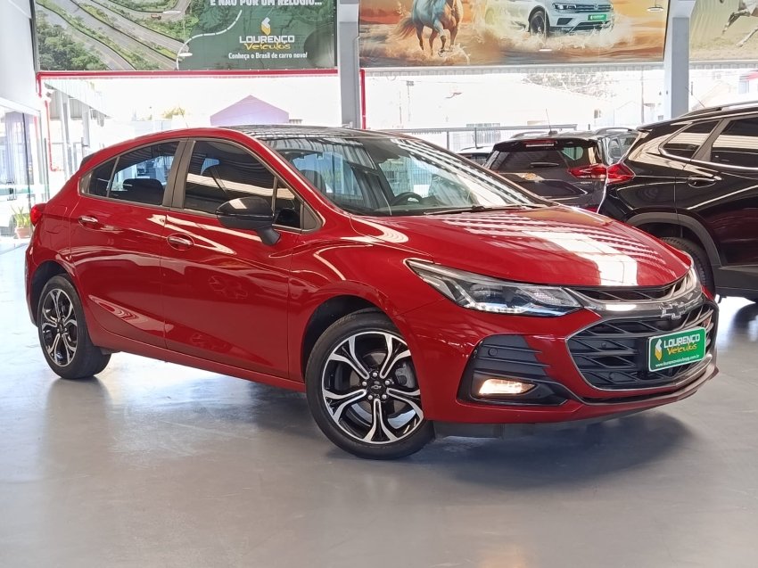 Chevrolet Cruze Sport RS 1.4 16V TB Flex 5p Aut. na cor Vermelho em Ponta Grossa / PR - 906156