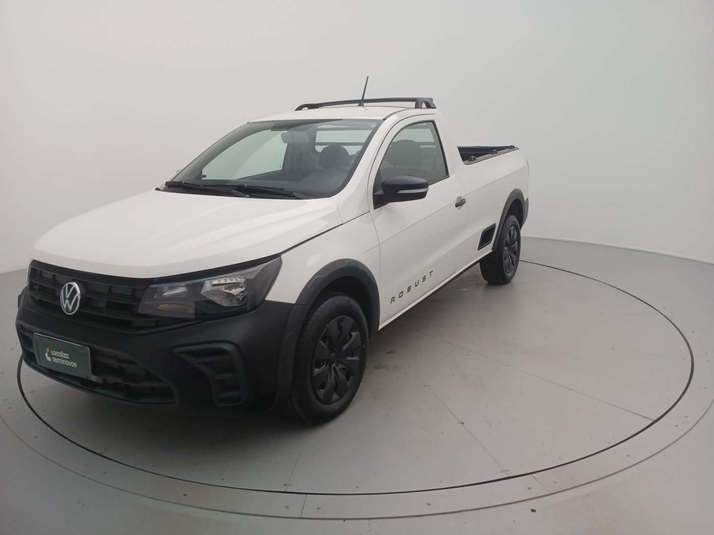 Volkswagen Saveiro Robust 1.6 Total Flex 16V na cor Branco em Cascavel / PR - 907288