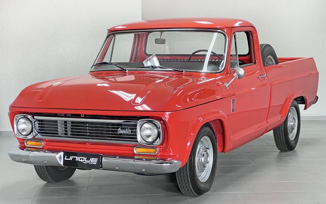 Chevrolet C-10 2.5/4.1 na cor Vermelho em Curitiba / PR - 907332