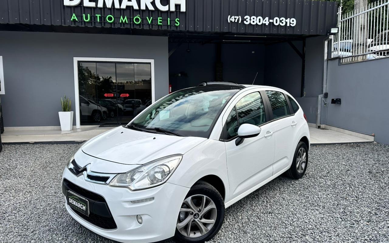 Citroën C3 Tendance 1.5 Flex 8V 5p Mec. na cor Branco em Joinville / SC - 907335