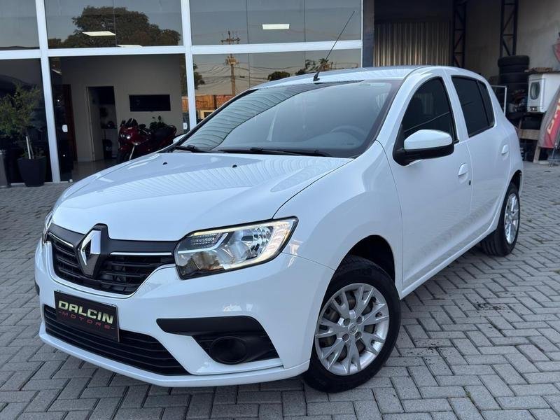 Renault Sandero Zen Flex 1.0 12V 5p Mec. na cor Branco em Curitiba / PR - 907390
