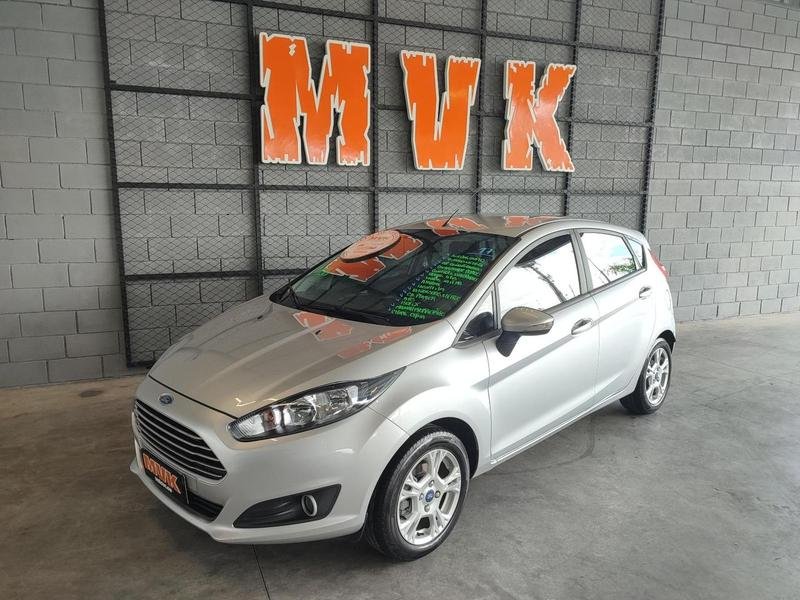Ford Fiesta SEL 1.6 16V Flex Mec. 5p na cor Prata em Florianópolis / SC - 908038